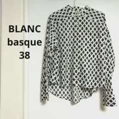 BLANC basque 長袖シャツ サイズ38 パールボタン