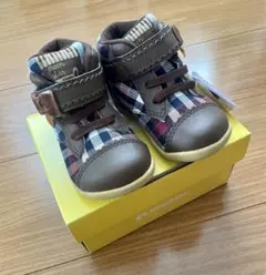 ムーンスター＊チェック柄シューズ＊新品未使用
