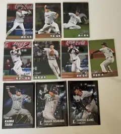 埼玉西武ライオンズ プロ野球チップスカード セット