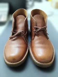 Clarks Desert Boot ブラウン レザー チャッカブーツのサムネイル