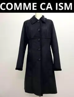 COMME CA ISM コムサイズム ヌバック スエード 裏起毛 コート