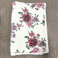 ローラアシュレイ　LAURA ASHLEY 毛布　シングル　花柄