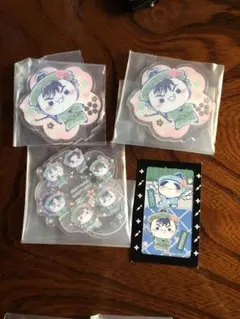 忍たま　くじ　食満留三郎　アクスタ2点 六年生全員アクスタセット