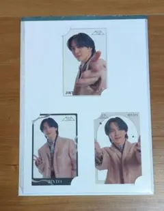 EBiDANくじ M!LK 吉田 仁人E賞ビジュアルクリアカード3枚セット