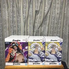 ワンピース Grandista 3点 ギア5 ルフィ マーシャル・D・ティーチのサムネイル
