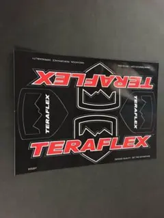 テラフレックスステッカー！TJラングラーjeep JKラングラーメルカリ便にて！