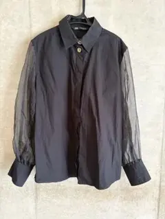 zara ブラウス　黒　ブラック