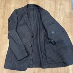 スーツセレクト　スーツ/セットアップ 　2ボタン　グレーストライプ