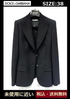 DOLCE＆GABBANA■ジャケット■38■ドルガバ■ブラックのサムネイル