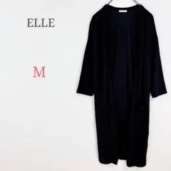 ◇エル【M】ロングカーディガン シンプル スリット きれいめ カジュアル