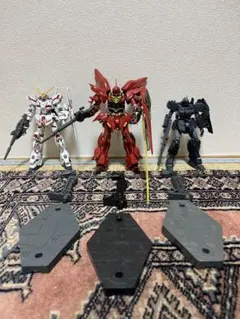 고장·부품용 hguc3体+アクションベース 묶음 판매