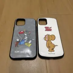 トムとジェリー iPhone12用ケース 2個セット