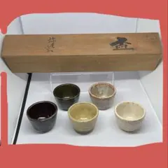 【希少品】『盃』レトロ おちょこ 5つ