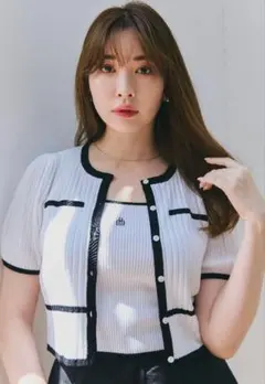 2026年最新】TROIS logo bicolor rib knit setの人気アイテム - メルカリ