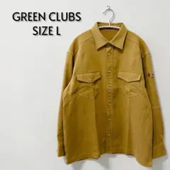 GREEN CLUBS グリーンクラブス ウエスタンワークシャツ L【718】のサムネイル