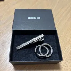 COMME CA ISM ネクタイピン　リングタイ　セットのサムネイル
