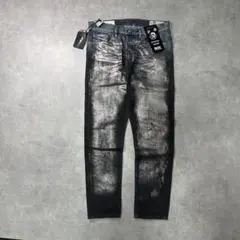 【タグ付き】DIESEL ジーンズ デニムパンツ メタリック 光沢 32-32