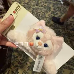 香港ディズニー　ぬいぐるみ風　バンスクリップ　髪飾り　ヘアクリップ　リーナベル