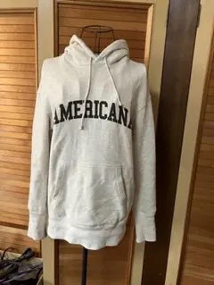 アメリカーナ プリント フード付きパーカー