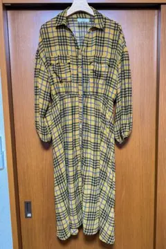 チャオパニック チェックシャツワンピース CIAOPANIC 古着