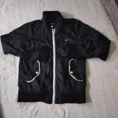 トミーフィルフィガー 黒 ナイロンジャケット