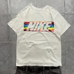 Y2K 00s NIKE 短丈グラフィックプリントTシャツarchive M