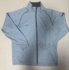 00s NIKE トラックジャケット XLサイズ 霜降りグレー シルバータグ