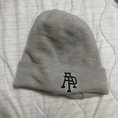 A BATHING APE アベイシングエイプ ニット帽 ビーニー グレー - メルカリ