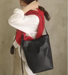 ANTONELLO MASI SLOBE別注 バケツバッグ LUANA ブラックのサムネイル