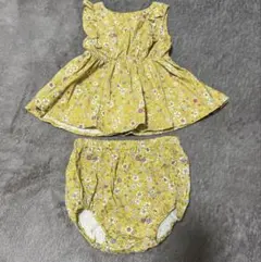 花柄セットアップ　80サイズ