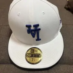 NEW ERA 59FIFTY ロサンゼルス・ドジャース キャップ 8 逆さロゴ