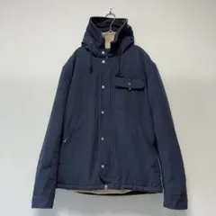 BEAMS HEART 裏ボア　マウンテンパーカー　メンズ　ネイビー　紺　M