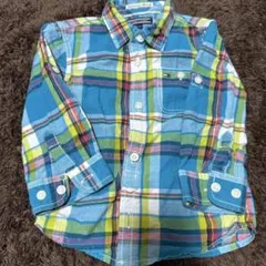 Tommy Hilfiger チェック柄長袖シャツ