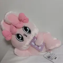 エスターバニー　L Lぬいぐるみ　ピンク　寝そべり　BIG