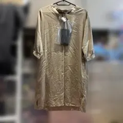 新品 タグ付き サッシュベルト＋Vネックワンピース F ショコラフィネローブ