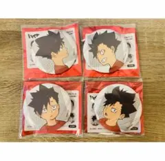 【複数有】ハイキュー!! 缶バッジ 幼少期　黒尾鉄朗 全4種　ゴミ捨て場の決戦