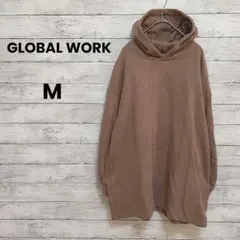 【GLOBAL WORK】グローバルワーク　パーカー　フーディ（M）ユニセックス