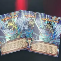 遊戯王　ハネクリボーサバティエルLV10 オーバーフレーム　3枚