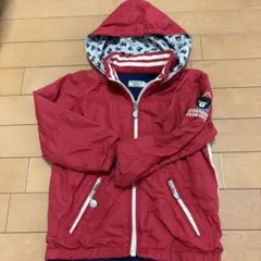 DOUBLE.B フード付きジャケット 100cm レッド