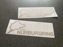 ◆送料無料 ニュルブルクリンク 05 ステッカー お得2枚 シルバー