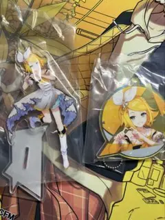 プロセカ セガラッキーくじ 鏡音リン アクリルキーホルダー アクリルスタンド