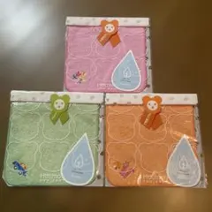 新品未使用　Hotman 赤ちゃん用タオルハンカチ 3枚セット