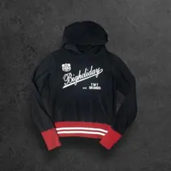 00s Archive T.M.T Swag Hoodie パーカー L 黒/赤