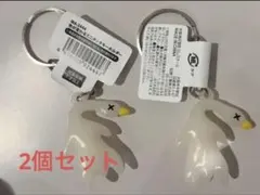 セリア 色が変わるミニダックキーホルダー 2個セット