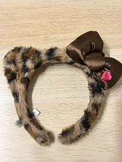 ハローキティ ヒョウ柄カチューシャ