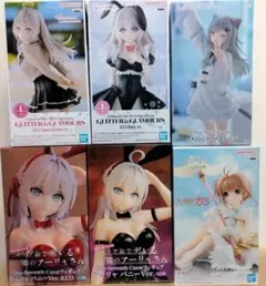 Bi Cute フィギュア 7点 まとめ売り アルベド 着せ恋 最新プライズ