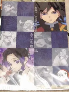 鬼滅の刃 ufotable カフェ ランチョンマットケース 冨岡義勇 胡蝶しのぶ