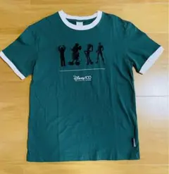 ディズニー 100周年 バイカラー 半袖Tシャツ