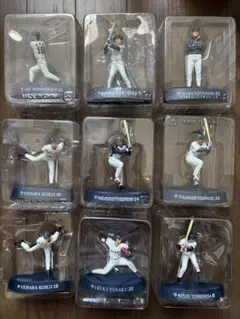 【希少シークレット高橋由伸 込】読売巨人軍 2003 フィギュア 9体セット