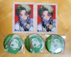 ファントムバスターズ ファンバス ファボテリア 缶バッジ クリアカード 多聞